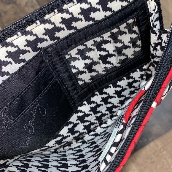 Vera Bradley Fannie‎ pack deco daisy missing strap houndstooth interior - Picture 4 of 6